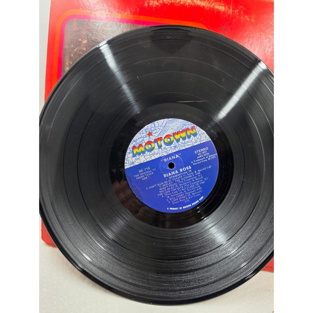 Diana! Original TV Soundtrack Vinyl LP Diana Ross Jackson 5 Motown MS-719 1971 - Picture 3 of 5
